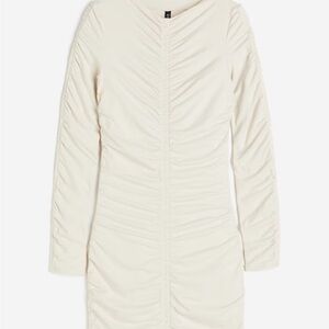 Draped bodycon dress